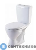 Унитаз-компакт ROSA Ресса белый, н/п., под кн/арм. (бачок,арм., сид.)
