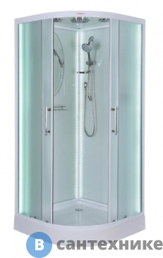 картинка Душевая кабина ESBANO ES-L90CR (90х90х210)