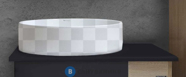 Столешница МДФ Grossman "ФЛАЙ-60 см" серая