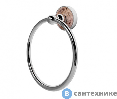 картинка Держатель WasserKRAFT Nau K-7760 полотенец кольцо