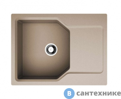 картинка Кухонная мойка OMOIKIRI Yonaka-65-SA бежевый (4993415)