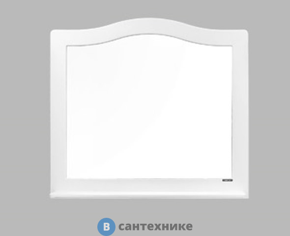 Зеркало Comforty Монако-100 белый глянец