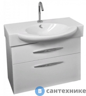 картинка Тумба под раковину Jacob Delafon PRESQU`ILE EB927-J5 белый (77х53,5)