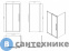 картинка Душевое ограждение ESBANO ESF-128PS-C хром, без поддона