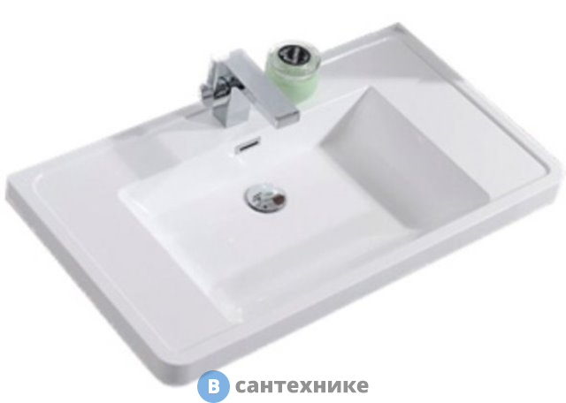 Раковина BelBagno EA-800-LVB (800x420x140)