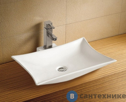 картинка Раковина WELTWASSER ELBACH 1012 подвесная (575х400х105)