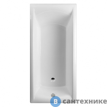 картинка Чугунная ванна BYON MILAN 170х75 (без ножек)