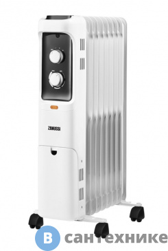 картинка Масляный радиатор Zanussi Loft ZOH/LT-09W 2000W (9 секций)