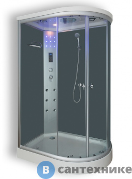 картинка Душевая кабина BYON 2705 R RUNDA 850х1200