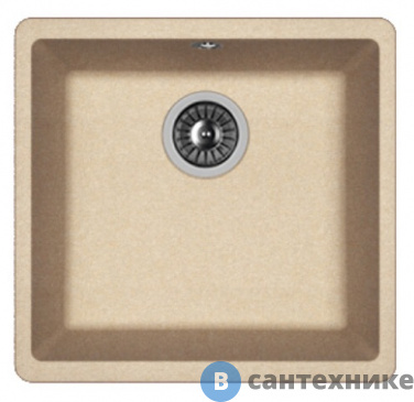 картинка Кухонная мойка FLORENTINA Вега 400, песочный FG (22.315.C0400.107)