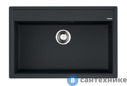 картинка Кухонная мойка OMOIKIRI Daisen-77-BL черный (4993630)