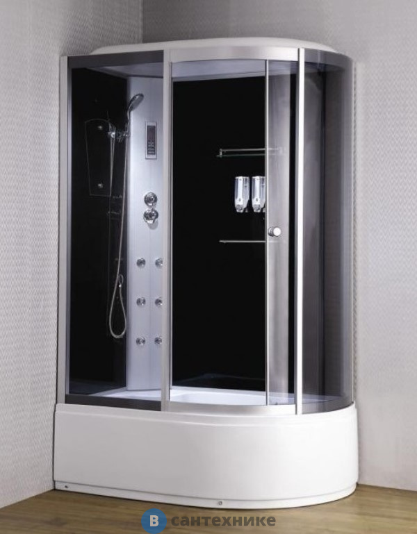 Душевая кабина Loranto CS-007-2L (99801) 135*85*220 с электроникой (Витрина)