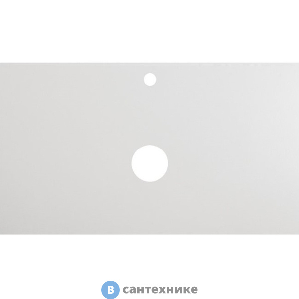 Столешница из керамогранита 916x468 BelBagno KEP-90-BO Bianco Opaco