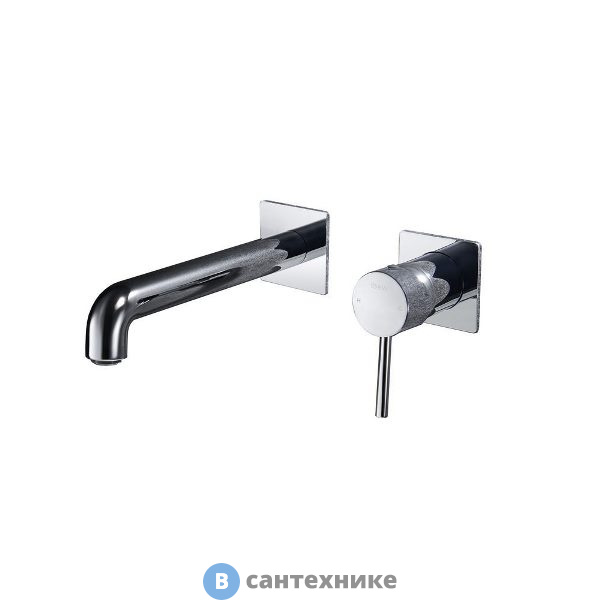 Смеситель Black&White U7620D для раковины встраиваемая, с внутренней частью