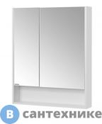Зеркальный шкаф Акватон Сканди 90 белый (1A252302SD010)