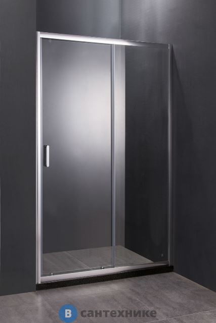 Душевое ограждение Orange E02-130TCR с раздвижной дверкой 130х190 см