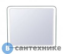 Зеркало Style line Атлантика 90*70 с подсветкой и часами (2000949233062)