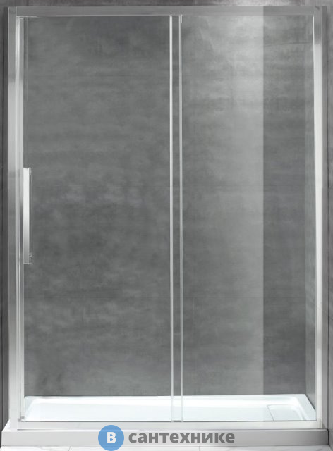 Душевая дверь Cezares LUX-SOFT-W-BF-1-150-C-Cr-IV (1500x2000)