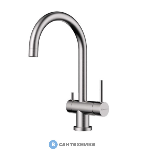 Смеситель OMOIKIRI Yamada-BN нержавеющая сталь (4994225)