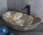 картинка Раковина накладная GID-ceramic Mnc811T под камень глянцевый (610х370х150)