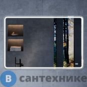 Зеркало Vincea VLM-3VC120-2 1200х800 c сенсорным выключателем и диммером, антизапотевание