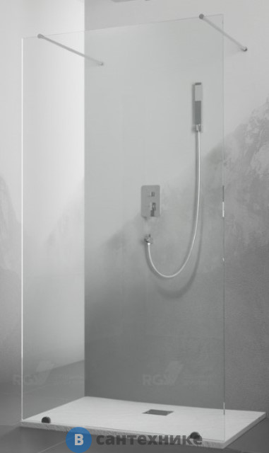 Душевая перегородка RGW WA-016 хром/Прозрачное/8 мм 120*195 (35101612-11)