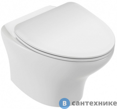 картинка Унитаз Jacob Delafon NOUVELLE VAGUE EDK102-00 подвесной, компакт /48х39/ (белый)