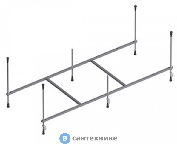 Каркас AM.PM W80A-150-070W-R Like, для ванны A0 150х70 см