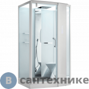 Душевая кабина Orans SR-89105RS White, Long door handle (1200x900x2200)