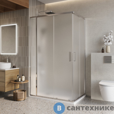 картинка Душевой уголок BelBagno LUCE-AH-21-110/90-P-Cr без поддона