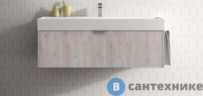 картинка Тумба с раковиной Sturm Normal 80х45х46 см светлое дерево (B3L184 BA991 + SIP)