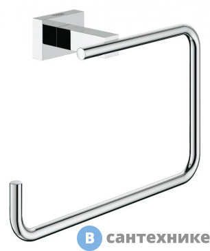 картинка Держатель Grohe 40510001 Essentials Cube кольцо, для полотенца