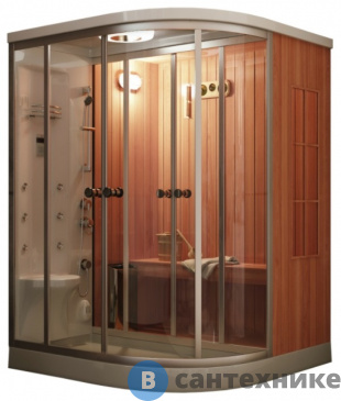 картинка Душевая кабина Frank F-915 R (финская сауна)