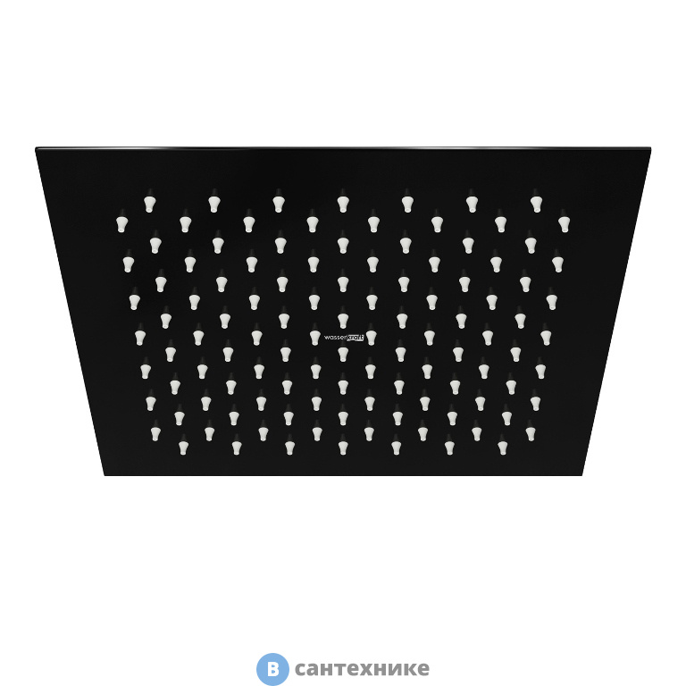 Верхний душ WasserKRAFT A199 чёрный