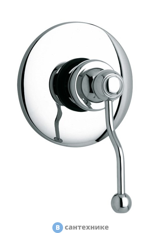 Смеситель Paini 88CR690 Duomo для душа встраиваемый, хром