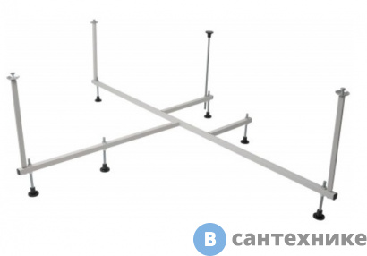 картинка Каркас д/ванны Jacob Delafon SF045RU-NF PRESQU'ILE угловой 145х145