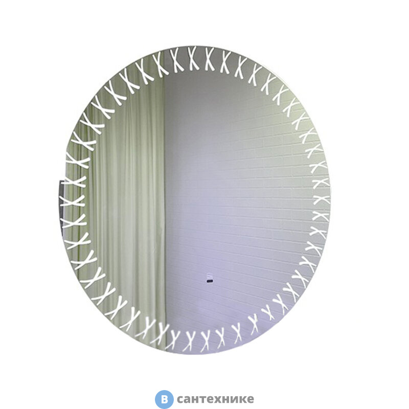 Зеркало Comforty Эониум-80 LED-подсветка, бесконтактный сенсор
