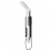 Душевая панель Black&White  GR028 White + Black (1400х220)
