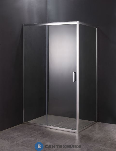 Душевой уголок Orange E23-16090TCR без поддона, хромированный профиль