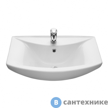 картинка Умывальник Santeri Грация 62 см мебельный белый с/о