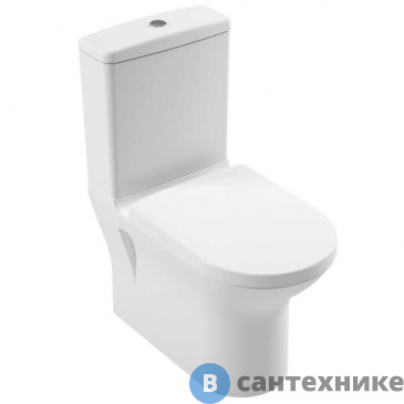 картинка Унитаз с бачком SEREL NITA с функцией биде с сиденьем микр. (NT02BM +6748 +сливной +BetaSlim)