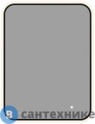 Зеркало Aquanet Контур 600х800 LED TX антипар, черный (367661)