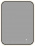 Зеркало Aquanet Контур 600х800 LED TX антипар, черный (367661)