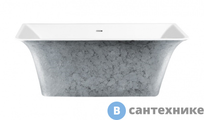 картинка Акриловая ванна Lagard EVORA Treasure Silver
