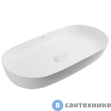 картинка Раковина ABBER Bequem AC2110MW белая матовая