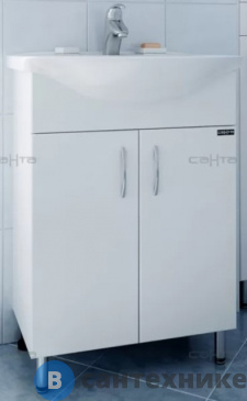 картинка Тумба под раковину СанТа Уют-55 (ум. Уют-55) (201087)