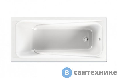 картинка Ванна акриловая МетаКам LIGHT 160х70 на каркасе (ABS-011811)