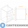 картинка Душевая перегородка RGW WA-016Gb 140*195 Золото браш/ Прозрачное (35101614-16)