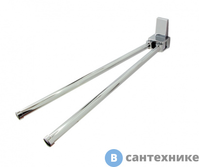 картинка Держатель WasserKRAFT Lopau K-6031 полотенец двойной