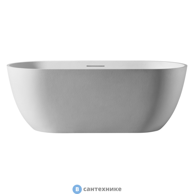 Ванна ABBER Frankfurt AM9941 170х75 из искусственного камня, белая